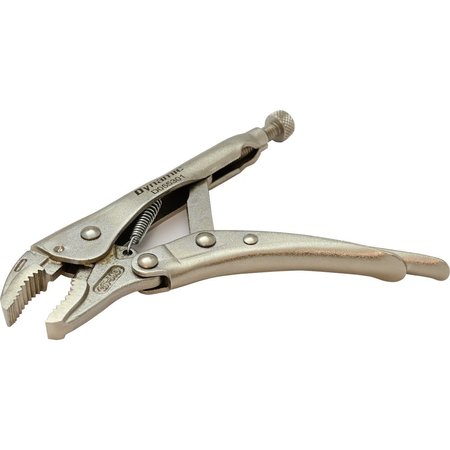 Dynamic Tools 5" Locking Pliers, Curved Jaws With Wire Cutter D055301